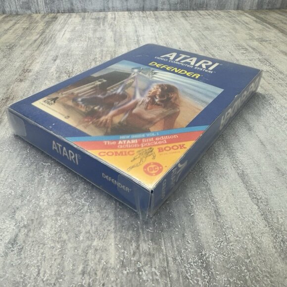 1981 Atari 2600 Defender with Box and Manual Vintage Video Game CIB - Picture 15 of 15